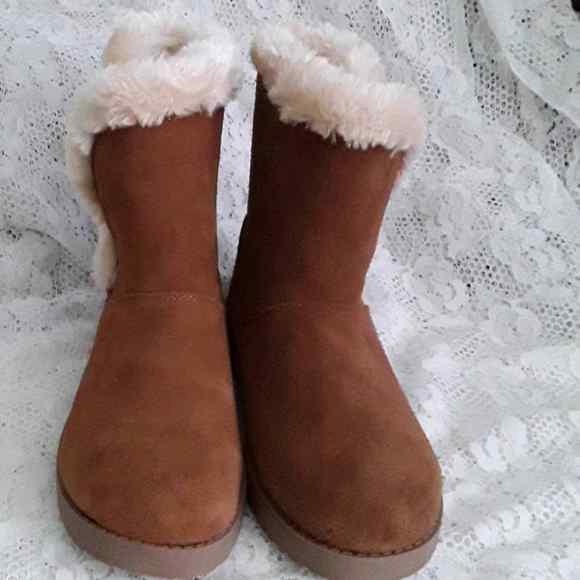 NWT Suede Boots Sz 11 DANIAH Mid-Calf Boots Universal Thread NWT - Picture 4 of 6